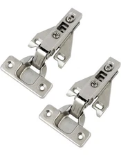 Probrico 5 Pairs Kitchen Cabinet Hinges for Face Frame Cabinet Concealed