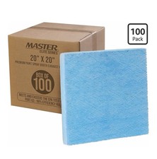 Spray Booth Paint Arresstor Filter Panel 20 X 20 Box Of 100 - Auto Car