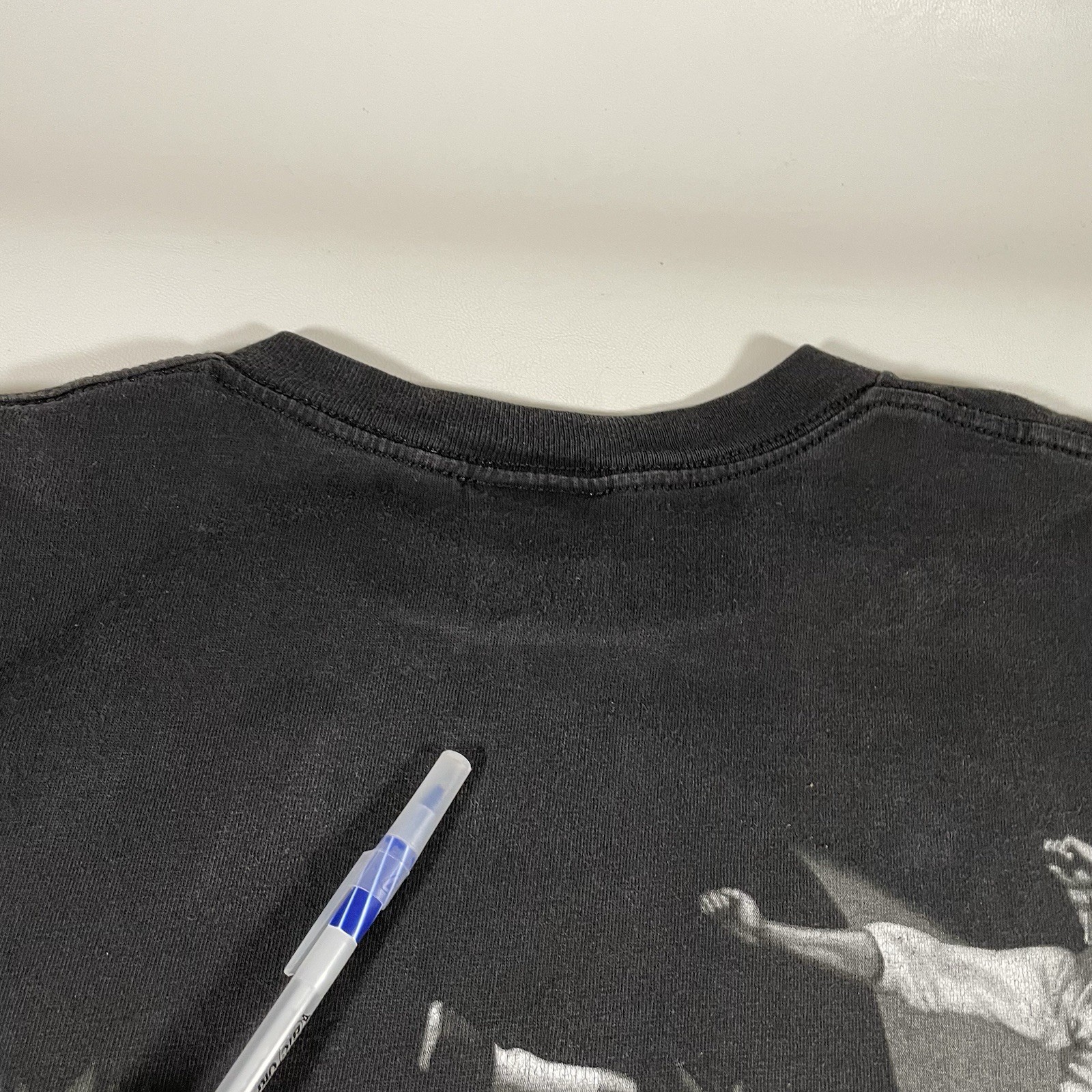 Vtg 90s Bruce Lee T Shirt M Tultex The Dragon Graphic Faded Black 1997 Logo thumbnail 18