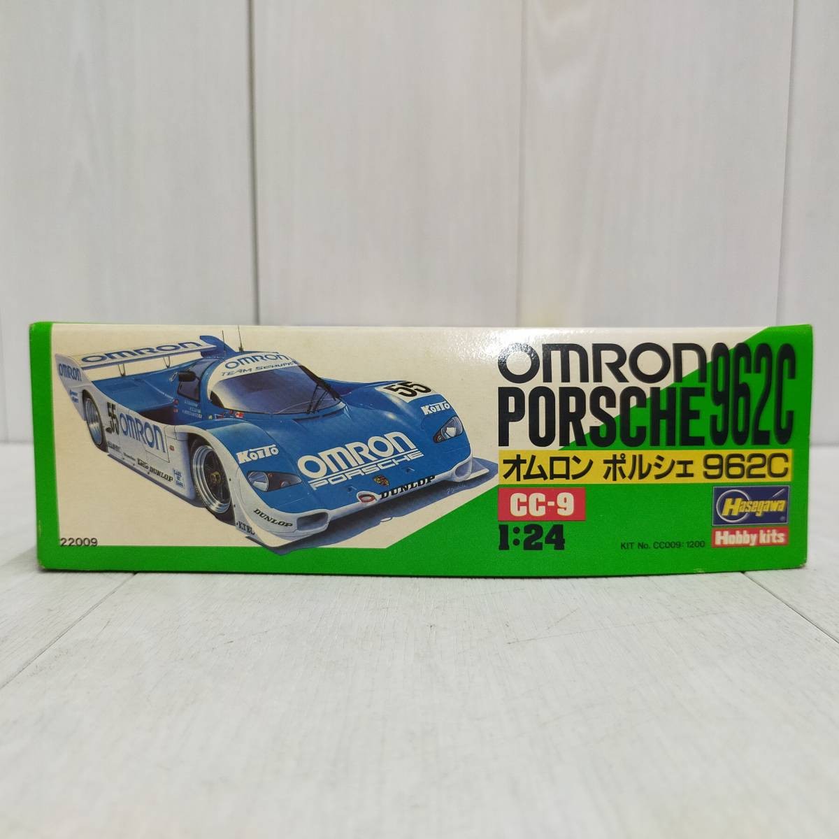 assembled Hasegawa OMRON Porsche 962C 1 24 Scale CC 9