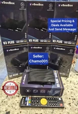 VSeeBox V3 Plus 4/64Gb, BT Remote, New Time/Shift Feature, Box Is New & Sealed