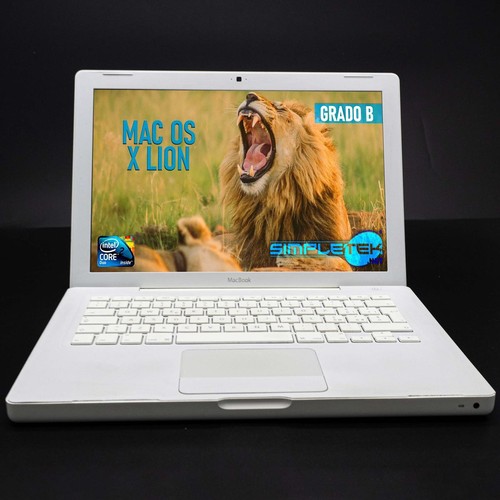MACBOOK APPLE 13" A1181 EARLY 2008 CORE2DUO 2GB 500GB PC NOTEBOOK PORTATILE - Afbeelding 2 van 8