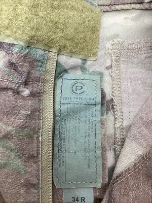 Crye Precision G2 Army Custom Multicam Combat Pants Size 34