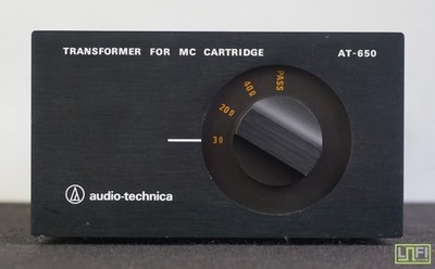 Audio-Technica AT-650 MC Step-Up Transformer For Moving Coil