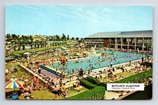 Butlin's Holiday Camp: Clacton-On-Sea. Outdoor Pool. Unposted.