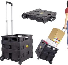 Quik Cart without Lid Travel Portable Mobile Storage Collapsible Handcart