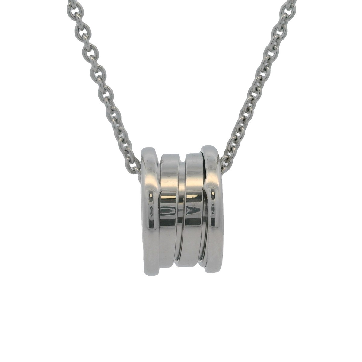 Bulgari Bvlgari 18kt White Gold Classic Spring B.Zero1 Necklace