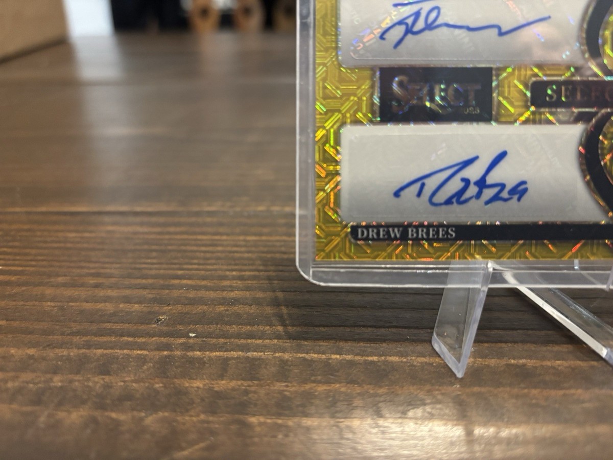 Tyler gla グラスノー gold label RC サイン 2025 Select Gold Dual Auto Select Pairings 4/10 Tyler Shough And