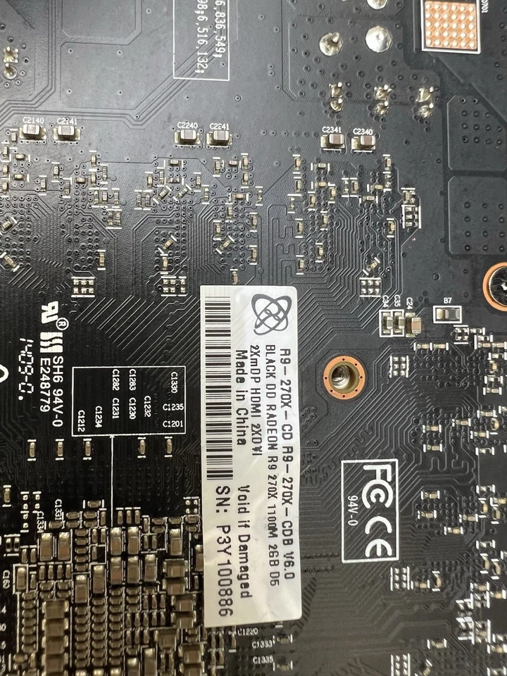 XFX Double D R9 270X 2 GB GDDR5 256-bit Graphics Dual-Slot Video Card - Image 4 of 4