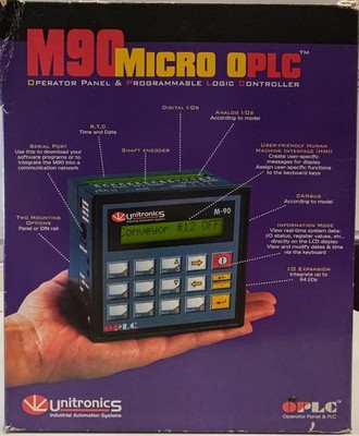 Unitronics M90 Micro OPLC M90-T SPS mit Originalkarton - Top Zustand