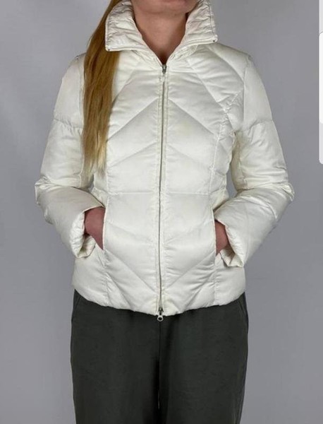 Women Kenneth Cole Puffer Jacket White 36 / S / 44 #9UGY