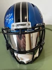 Barry Sanders & Calvin Johnson Signed Lions 2024 Alt Speed Replica Helmet