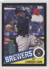 2020 Topps 1985 Baseball Series 2 Black 228/299 Lorenzo Cain #85TB-23 0j8k