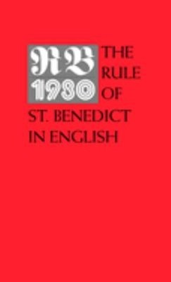 RB 1980 : The Rule of St. Benedict Paperback