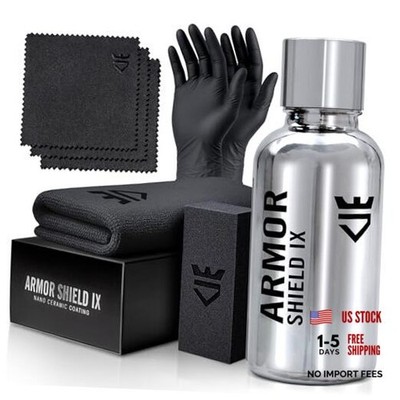  Armor Shield IX   DIY Ceramic Coating for Cars   High-Performance 82% Active 