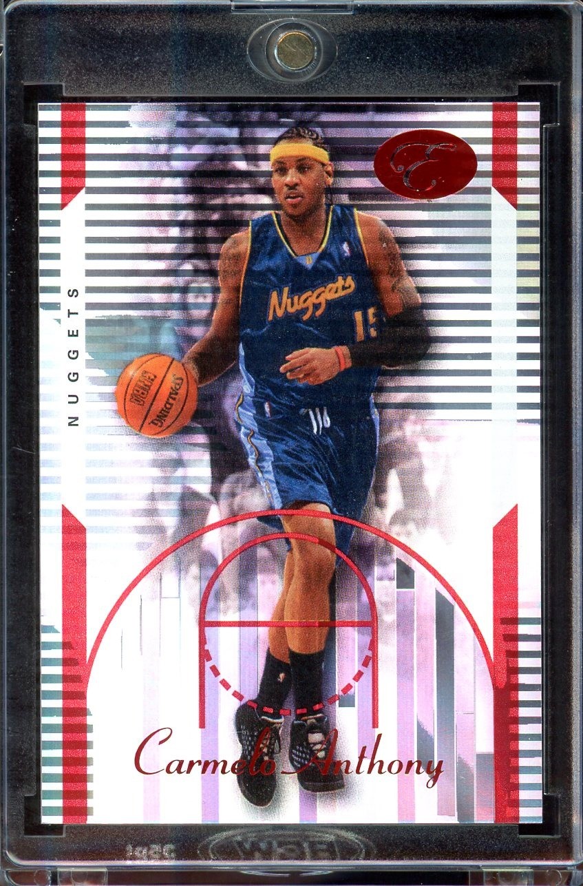 2006-07 Bowman Elevation #15 Carmelo Anthony Red #/299