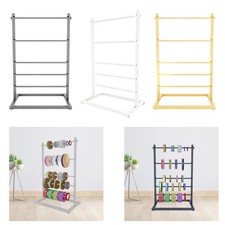 Ribbon Organizer 5 Layer Yarn Storage Shelf Large Capacity Ribbon Holder Ribbon