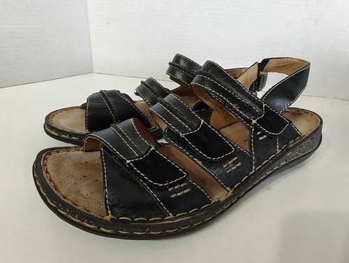 Joseph Seibel Sandalen Schwarz Leder EU40