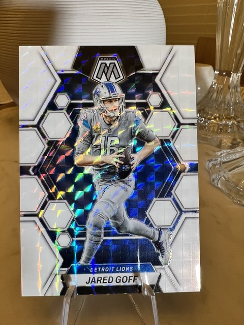 2023 Mosaic White🏈Jared Goff 10/25🔥 Super Clean! Check Photos 😍