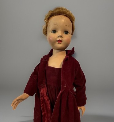 Vintage Effanbee Patsy Doll Honey Walker 19  Tall Moves Eyes Arms Legs Antique