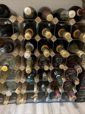 Empty Wine Rack 28 Bottle Good Condition