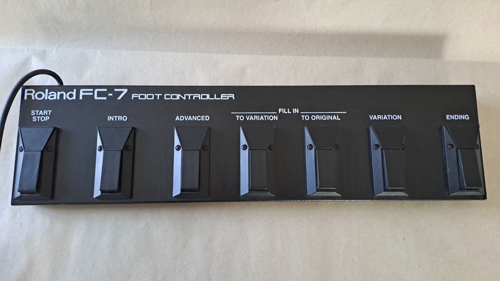 ROLAND FC-7 Fusscontroller für BK-7M,  BK-9, E80, E-96, RA-95/800, G-Serie FC7