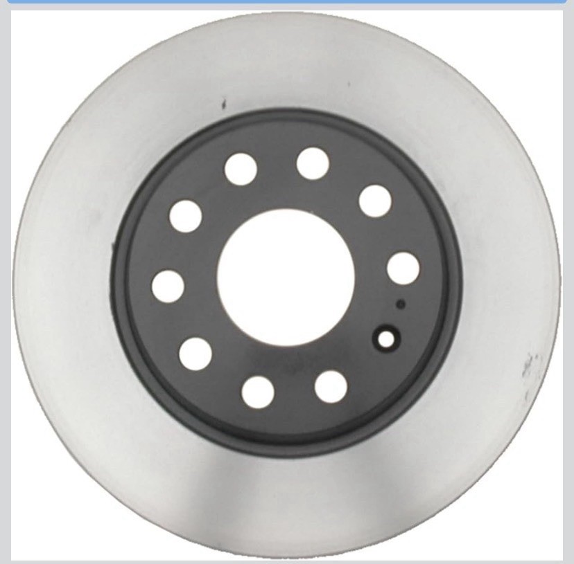 ACDelco Gold 18A2785 Black Hat Rear Disc Brake Rotor GM#19288539 Professional AC-image