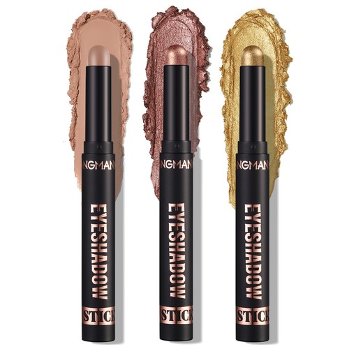 Waterproof Eye Shadow Sticks - Matte & Shimmer, Longwear, No Creasing - Picture 4 of 20