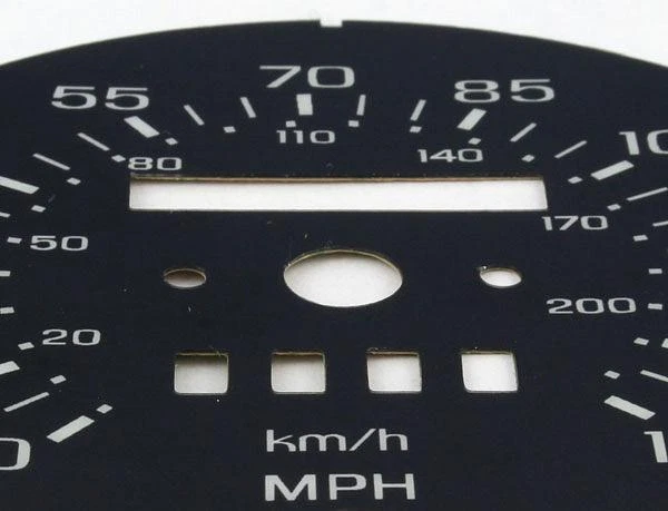 1985-1988 Ford Thunderbird 140 MPH Motorsport Replacement Face Speedo Conversion - Image 4 of 4