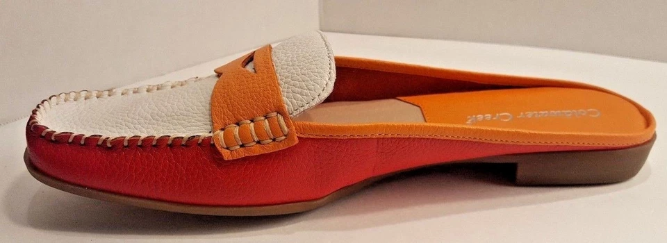 Mocasín Coldwater Creek Color Block Mula Talla 8.5 Foto 4 de 4