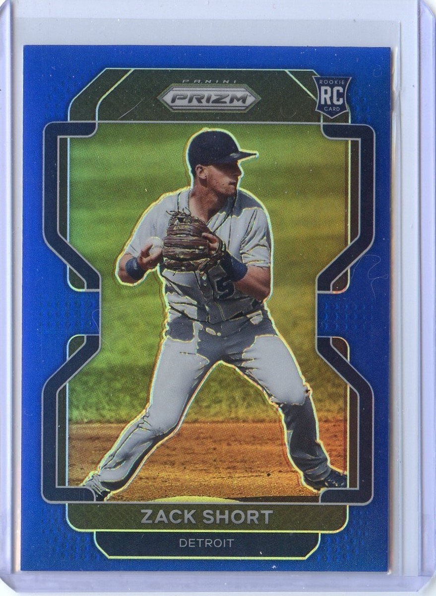 2022 Panini Prizm Blue Parallel NO. 161 Zack Short - Detroit