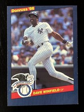1986 Donruss All-Stars Dave Winfield #15 Jumbo New York Yankees