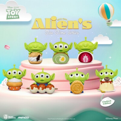 BEAST KINGDOM Mini Egg Attack MEA-080 Alien's Tea Time Set 6 Pcs