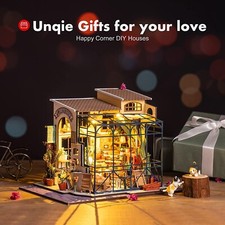 Rolife Emily's Flower Shop 1:24 DIY Wooden Dollhouse Model Decor for Adult Gifts