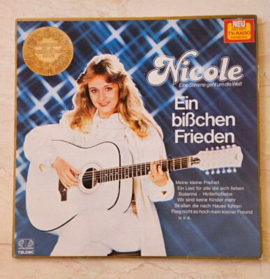 Nicole - Ein Bisschen Frieden  - LP  - 1982 - SR International Club Edition