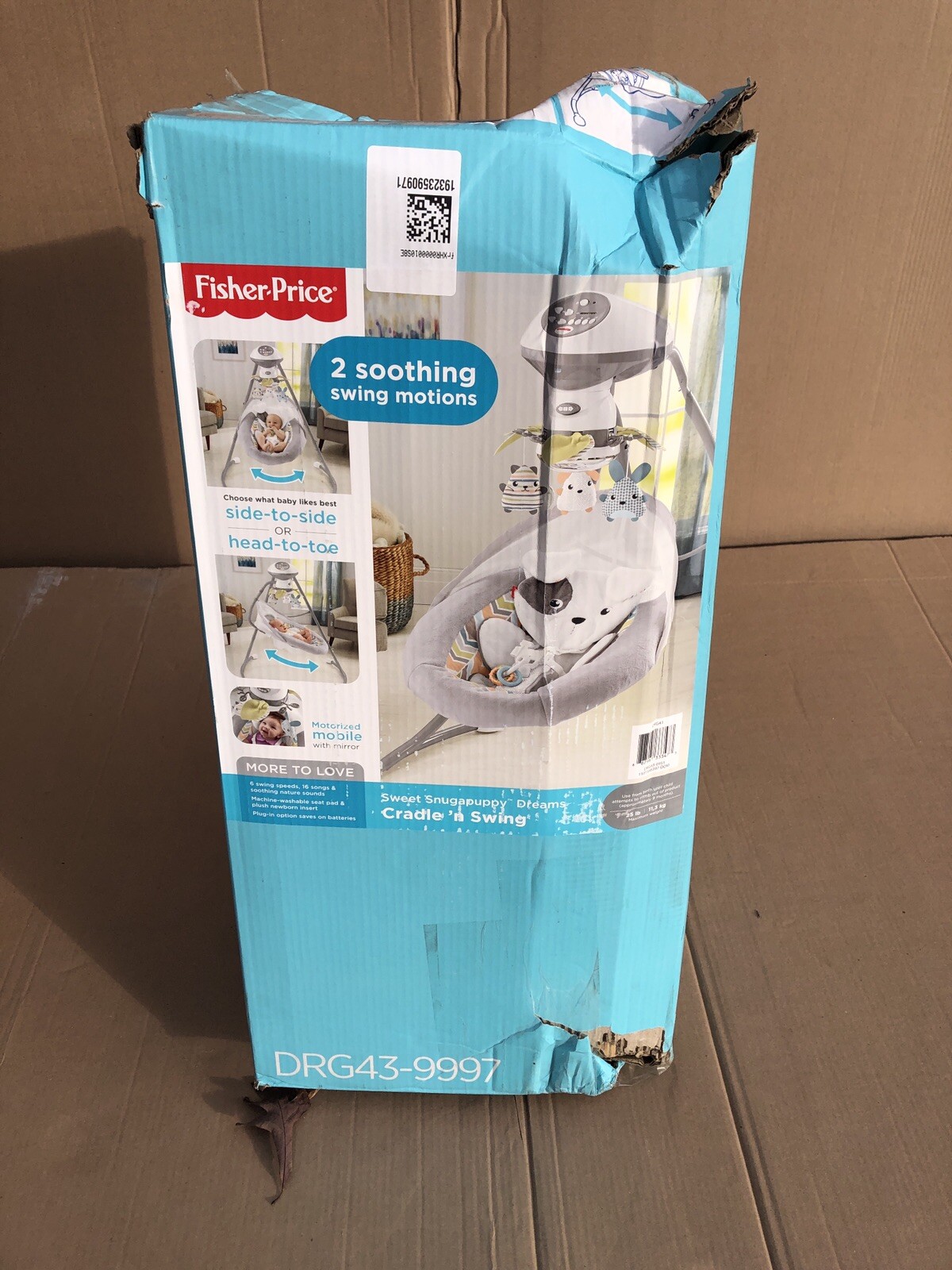 snugapuppy swing seat positions