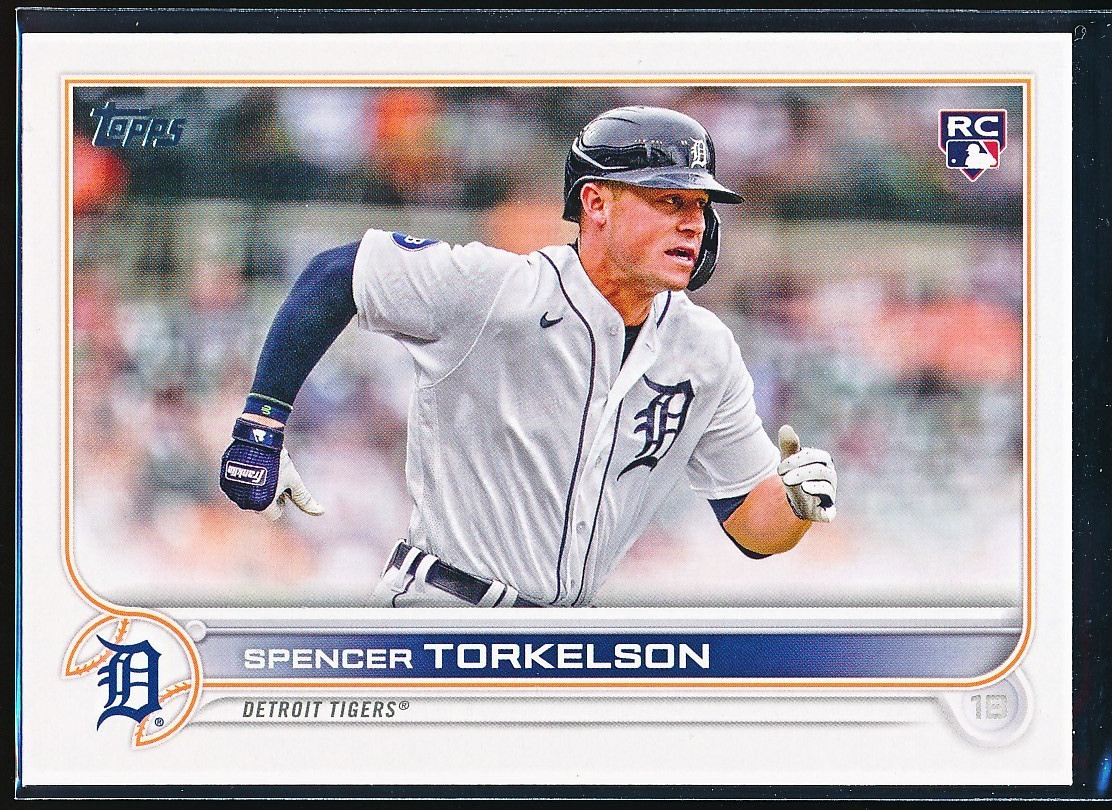 SPENCER TORKELSON 2022 TOPPS UPDATE #US20 IMAGE VARIATION SP ROOKIE RC