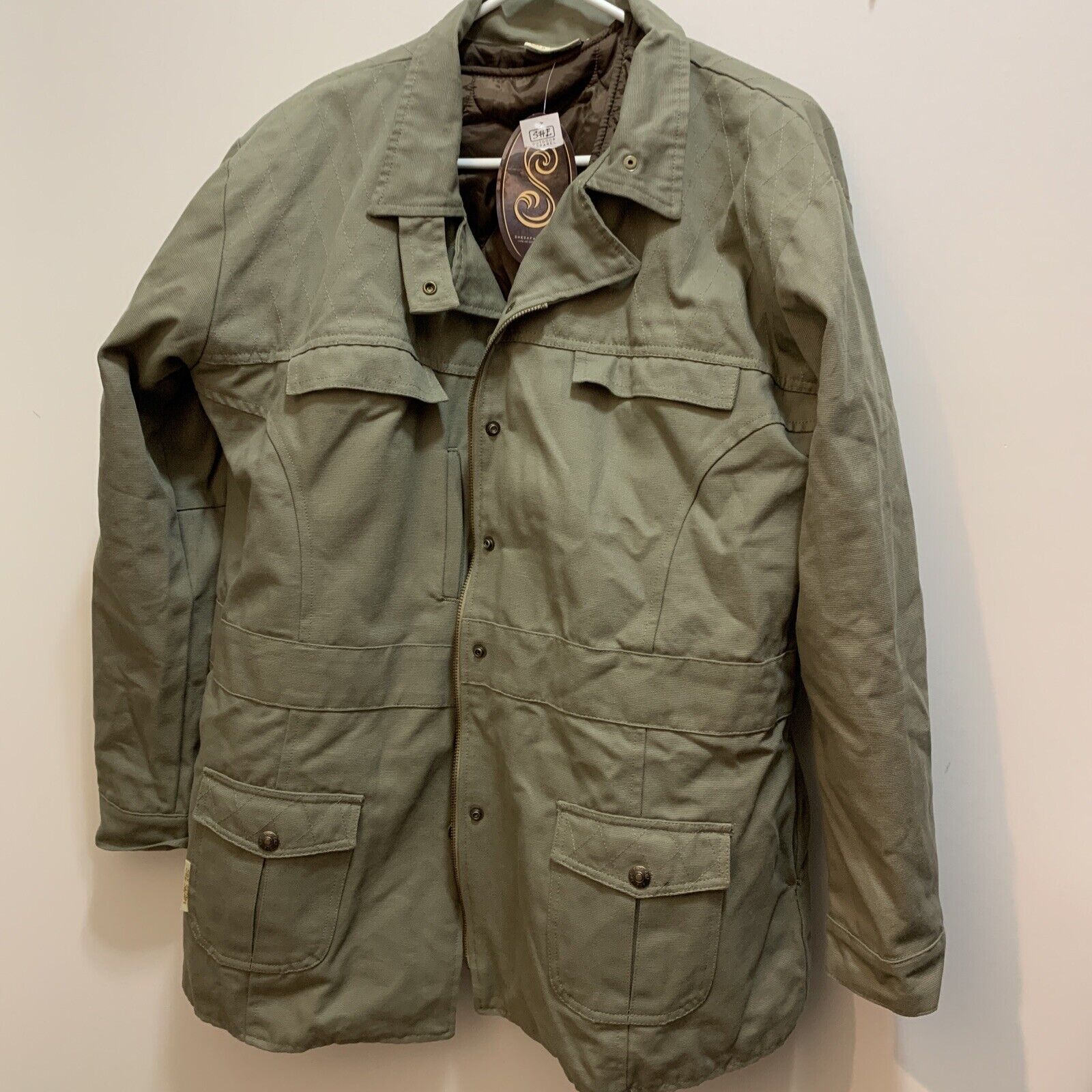 SHE Safari Ladies jacket Khaki Olive insulated size XXL NEW