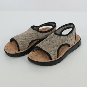 Camper Slingback Sandals Flats Womens 6 36 Oruga Mesh Beige Black Comfort |  eBay