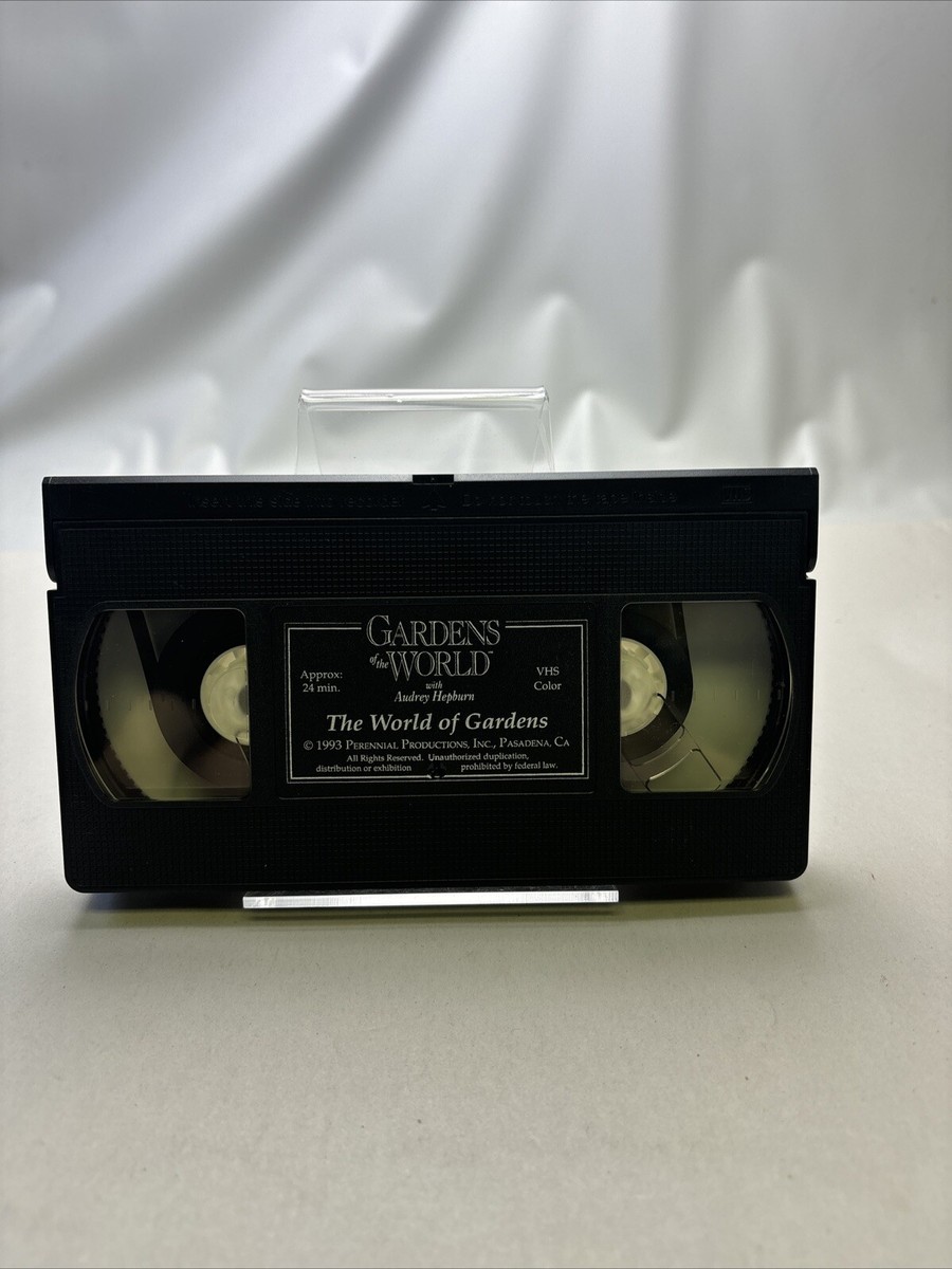 Gardens of the World with Audrey Hepburn VHS - The World of