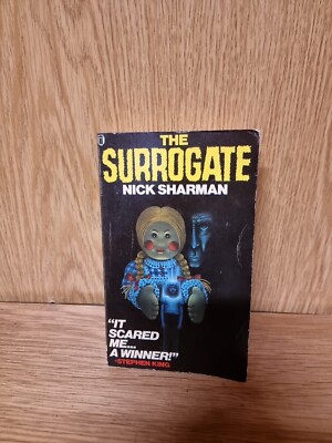 The Surrogate by Nick Sharman 1981 UK NEL PB 1st - Vintage Horror - (8t)