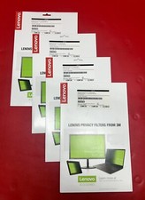  Lot Of 4 NEW, Lenovo 4XJ0L59637 Privacy Filter For X1 Yoga from 3M- Sealed