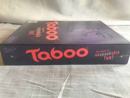 Taboo The Game of Unspeakable Fun! Board Game NEW Sealed Hasbro Gaming - Picture 5 of 8