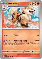 Arcanine 028/182 Sv10: Destined Rivals Reverse Holo