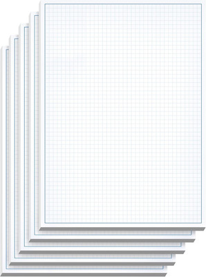 Graph Paper Pad for Blueprint Drawings, Drafting, Engineering Drawing, and Plann