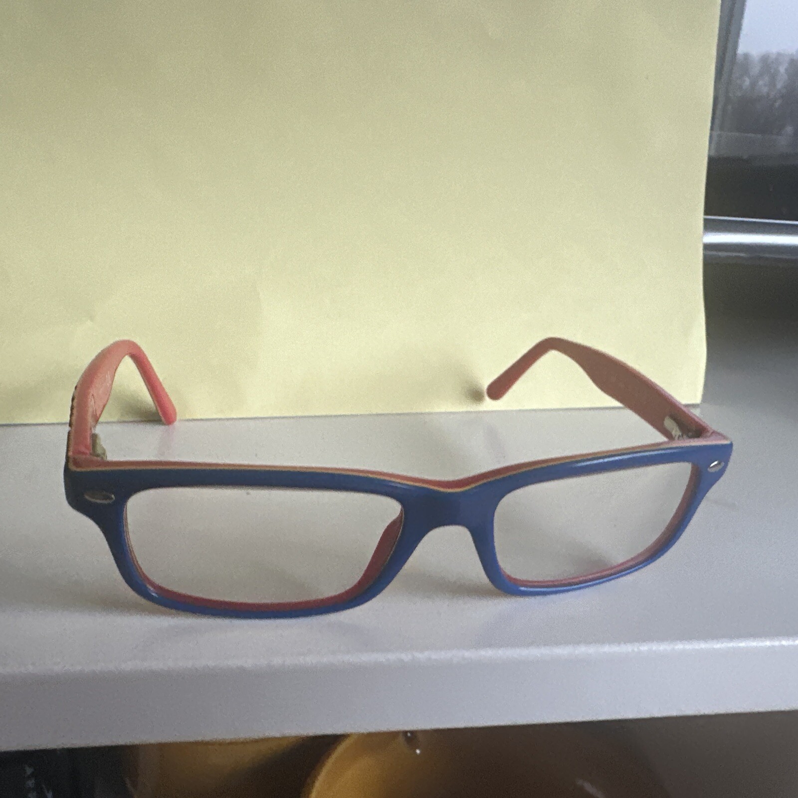Ray-Ban RB1533 3801 Frames Only - Red & Blue | 48-16-130 | Fast Shipping!