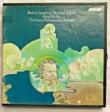  7-1/2ips DOLBY  Brahms Symphony #4 Kertesz  Vienna Philharmonic Reel Tape GTD