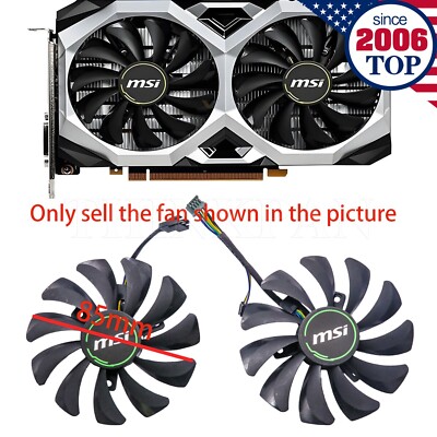 New Graphics Card Cooling Fan for MSI GeForce GTX1660