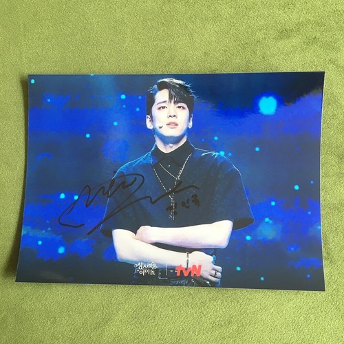 The Heavenly Idol Kim Min Gue Autographed Signed Photo K-POP 5*7 2023 - Picture 7 of 21