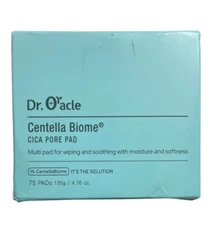 Dr. Oracle Centella Biome Cica Pore Toner Pads - 75 Pads - Exp 01/26
